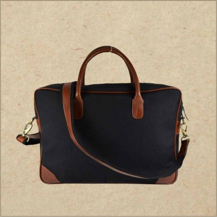 Canvas Portfolio Bag - Briefcase Bag - Office Bag